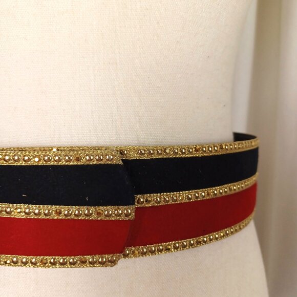 Vintage St. John Sparkly Waist Belt, Size 6, 30\
